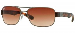 Gafas de Sol - Ray-Ban - RB3522 - 029/13 GUNMETAL MATTE // BROWN GRADIENT