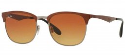 Gafas de Sol - Ray-Ban - RB3538 - 188/13 TOP BROWN ON GUNMETAL // LIGHT BROWN GRADIENT BROWN