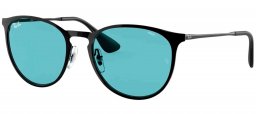 Gafas de Sol - Ray-Ban - RB3539 ERIKA METAL - 002/Q2 BLACK // EVOLVE PHOTOCROMIC BLUE TO VIOLET