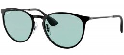 Gafas de Sol - Ray-Ban - RB3539 ERIKA METAL - 002/Q5 BLACK // EVOLVE PHOTOCROMIC GREEN TO BLUE