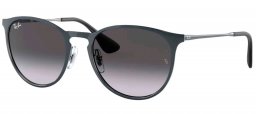 Gafas de Sol - Ray-Ban - RB3539 ERIKA METAL - 192/8G SHOT GREY METALLIC // GREY GRADIENT