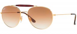 Gafas de Sol - Ray-Ban - RB3540 - 001/51 GOLD // BROWN GRADIENT