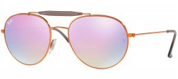Gafas de Sol - Ray-Ban - RB3540 - 198/7X SHINY BRONZE // LILAC FLASH GRADIENT