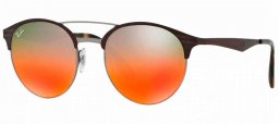 Gafas de Sol - Ray-Ban - RB3545 - 9006A8 GUNMETAL MATTE BROWN // SILVER GRADIENT