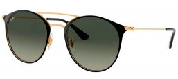 Gafas de Sol - Ray-Ban - RB3546 - 187/71 GOLD TOP BLACK // GREY GRADIENT