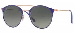 Gafas de Sol - Ray-Ban - RB3546 - 9073A5 COPPER ON TOP VIOLET // GREY GRADIENT DARK GREY