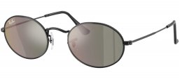 Gafas de Sol - Ray-Ban - RB3547N OVAL - 002/39 BLACK // BRONZE MIRROR