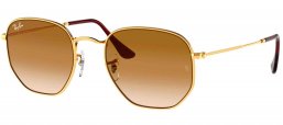 Gafas de Sol - Ray-Ban - RB3548 - 001/51 ARISTA // BROWN GRADIENT CLEAR