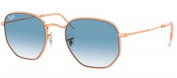 Gafas de Sol - Ray-Ban - RB3548 - 92023F  ROSE GOLD // BLUE GRADIENT ANTIREFLECTION