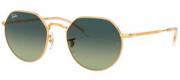 Gafas de Sol - Ray-Ban - RB3565 JACK - 001/BH GOLD // GREEN VINTAGE GRADIENT