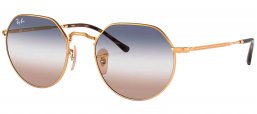 Gafas de Sol - Ray-Ban - RB3565 JACK - 001/GD ARISTA // CLEAR GRADIENT BLUE
