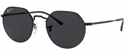 Gafas de Sol - Ray-Ban - RB3565 JACK - 002/48 BLACK // BLACK POLARIZED