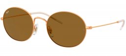 Gafas de Sol - Ray-Ban - RB3594 - 901373 RUBBER GOLD // DARK BROWN