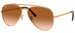 Gafas de Sol - Ray-Ban - RB3625 NEW AVIATOR - 001/51 GOLD // BROWN GRADIENT