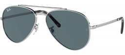 Gafas de Sol - Ray-Ban - RB3625 NEW AVIATOR - 003/R5 SILVER // BLUE