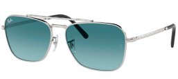 Gafas de Sol - Ray-Ban - RB3636 NEW CARAVAN - 003/3M SILVER // BLUE GRADIENT