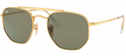 Gafas de Sol - Ray-Ban - RB3648 MARSHAL - 001 GOLD // GREEN