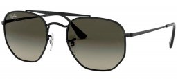 Gafas de Sol - Ray-Ban - RB3648 MARSHAL - 002/71 BLACK // GREY GREEN GRADIENT