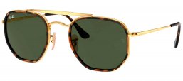 Gafas de Sol - Ray-Ban - RB3648M MARSHAL II - 001 GOLD // GREEN