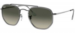 Gafas de Sol - Ray-Ban - RB3648M MARSHAL II - 004/71 GUNMETAL // DARK GREY GRADIENT