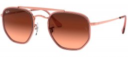 Gafas de Sol - Ray-Ban - RB3648M MARSHAL II - 9069A5 COPPER // PINK BROWN GRADIENT
