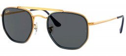 Gafas de Sol - Ray-Ban - RB3648M MARSHAL II - 9240B1 LEGEND GOLD // DARK GREY