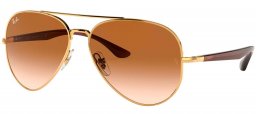 Gafas de Sol - Ray-Ban - RB3675 - 001/51 ARISTA // CLEAR GRADIENT BROWN