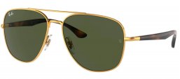 Gafas de Sol - Ray-Ban - RB3683 - 001/31 ARISTA // GREEN