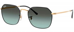 Gafas de Sol - Ray-Ban - RB3694 JIM - 9271GK  BLACK ON ARISTA // BLACK GRADIENT AZURE