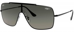 Gafas de Sol - Ray-Ban - RB3697 WINGS II - 002/11 BLACK // DARK GREY GRADIENT