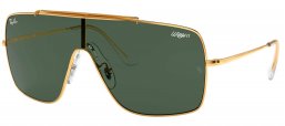 Gafas de Sol - Ray-Ban - RB3697 WINGS II - 905071 GOLD // DARK GREEN