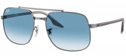 Gafas de Sol - Ray-Ban - RB3699 - 004/3F GUNMETAL // BLUE GRADIENT