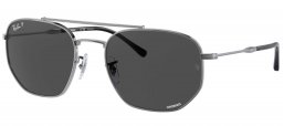Gafas de Sol - Ray-Ban - RB3707 - 004/K8 GUNMETAL // GREY CHROMANCE POLARIZED