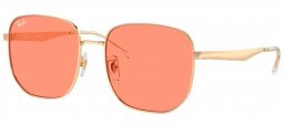 Gafas de Sol - Ray-Ban - RB3713D - 921374  PALE GOLD // ORANGE