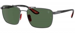 Gafas de Sol - Ray-Ban - RB3715M - F00171  GUNMETAL // DARK GREEN
