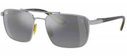 Gafas de Sol - Ray-Ban - RB3715M - F0646G  SILVER // SILVER MIRROR