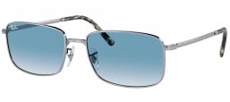 Gafas de Sol - Ray-Ban - RB3717 - 003/3F SILVER // BLUE GRADIENT