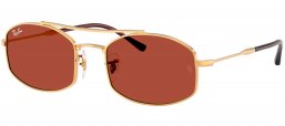 Gafas de Sol - Ray-Ban - RB3719 - 001/C5 ARISTA GOLD // RED