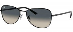 Gafas de Sol - Ray-Ban - RB3733 - 002/71 BLACK // GREY GRADIENT ANTIREFLECTION