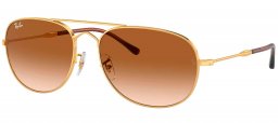 Gafas de Sol - Ray-Ban - RB3735 BAIN BRIDGE - 001/51 GOLD // BROWN GRADIENT ANTIREFLECTION