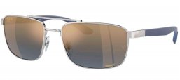 Gafas de Sol - Ray-Ban - RB3737CH - 003/J0 SILVER // BLUE MIRROR GOLD POLARIZED