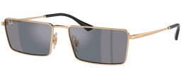 Gafas de Sol - Ray-Ban - RB3741 EMY - 92136V  GOLD // GREY MIRROR SILVER