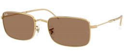 Gafas de Sol - Ray-Ban - RB3746 - 001/73 GOLD // BROWN