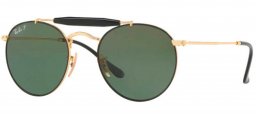 Gafas de Sol - Ray-Ban - RB3747 - 900058 BLACK GOLD // GREEN