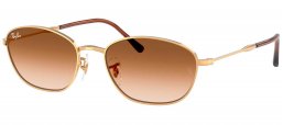 Gafas de Sol - Ray-Ban - RB3749 - 001/51 GOLD ARISTA // BROWN GRADIENT TRANSPARENT