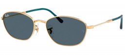 Gafas de Sol - Ray-Ban - RB3749 - 9278R5  GOLD ARISTA // BLUE