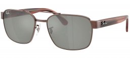 Gafas de Sol - Ray-Ban - RB3751 - 925940  COPPER // GREEN MIRROR SILVER