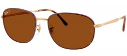 Gafas de Sol - Ray-Ban - RB3754 - 927557  MATTE HAVANA ON MATTE GOLD // BROWN POLARIZED