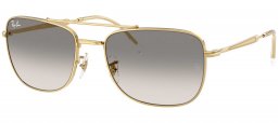 Gafas de Sol - Ray-Ban - RB3755 - 001/32 GOLD // GREY GRADIENT