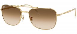 Gafas de Sol - Ray-Ban - RB3755 - 001/51 GOLD // BROWN GRADIENT